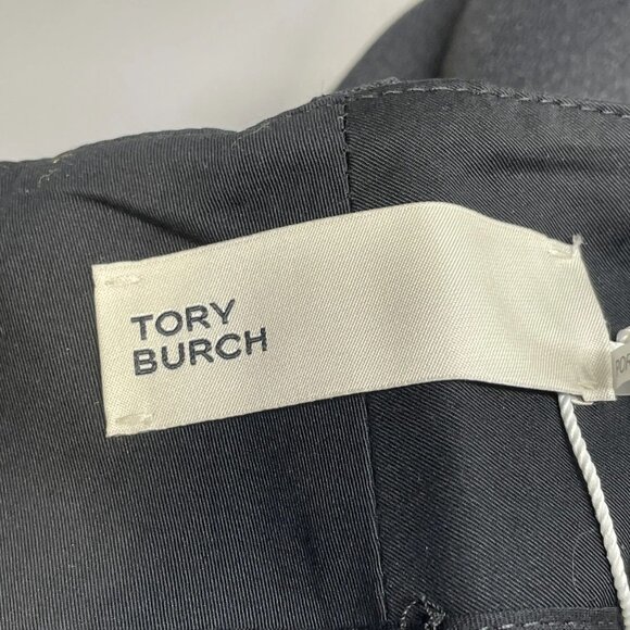 NEW TORY BURCH Women’s Crepe Straight Pants Black Size 6 Tailored Dress Trousers - Picture 5 of 7